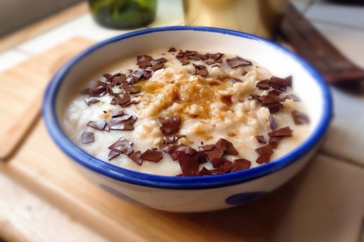 desayuno saludable porridge de avena